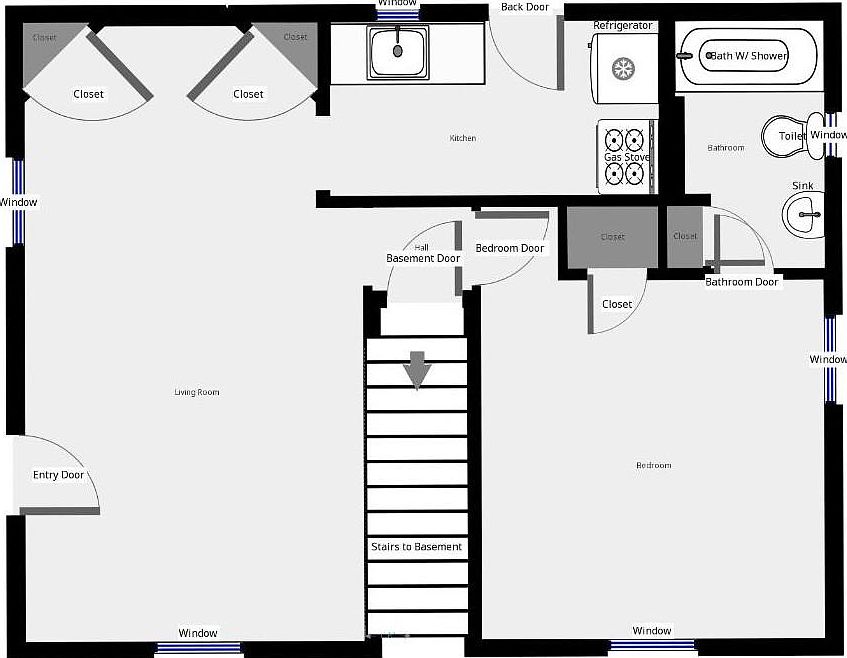 1028 Unit layout