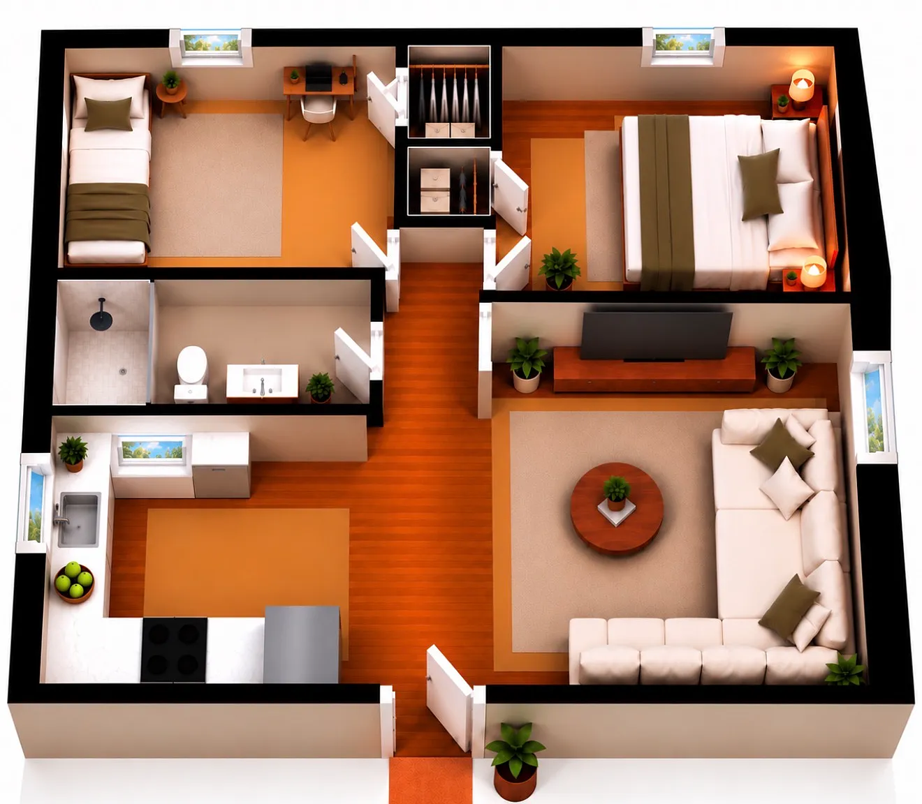 2 bed, 500 sqft, $1,650 — Photo 1