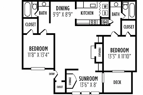 Floor plan The Maple