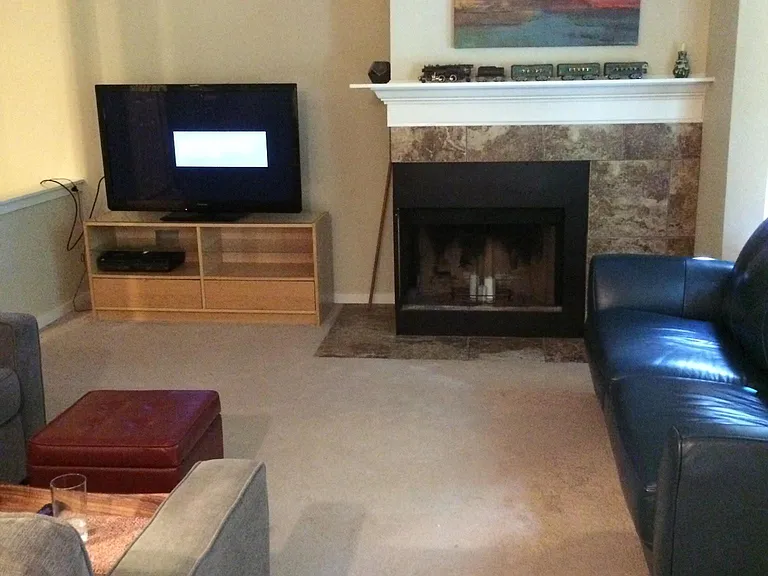 well lit living room with natural light