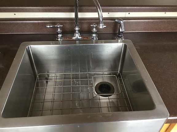 High end farm sink.