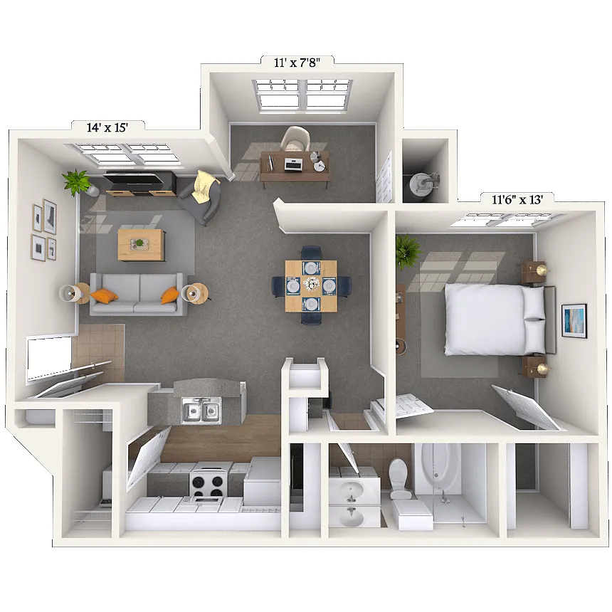 Floor plan Bowie