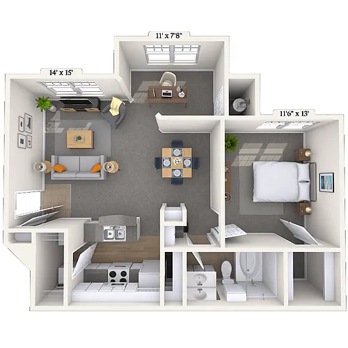 Floor plan Bowie