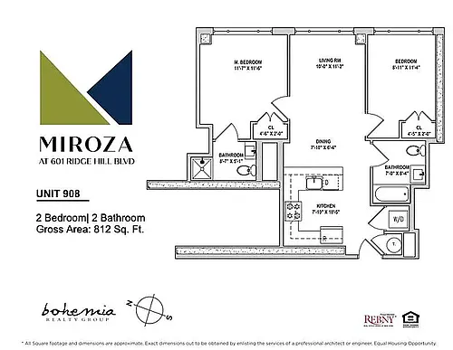 Floor plan 2br 08 Line