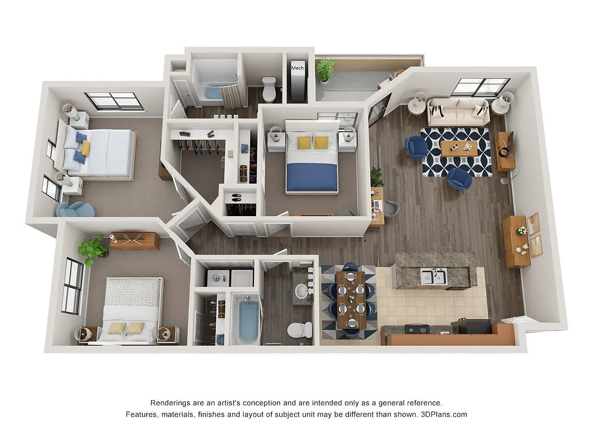 Floor plan C1