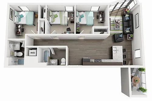 Floor plan 303