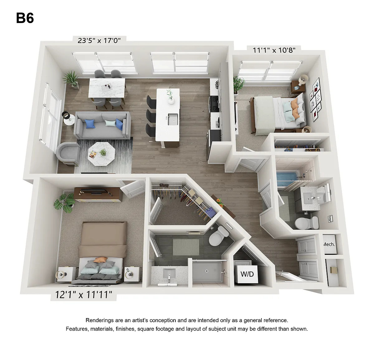 Floor plan AF-B6