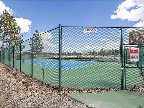 One of two tennis or pickle ball courts