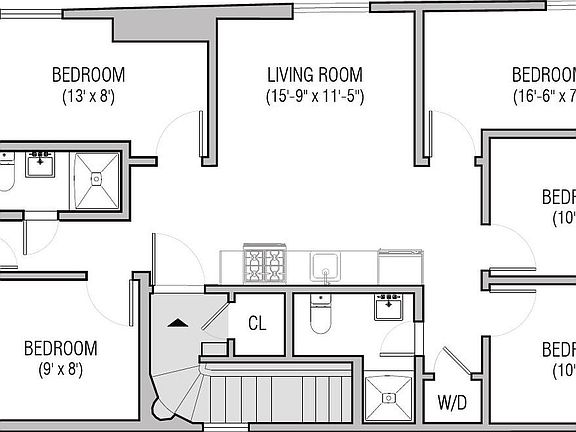 2nd image of 325 Humboldt St #3C