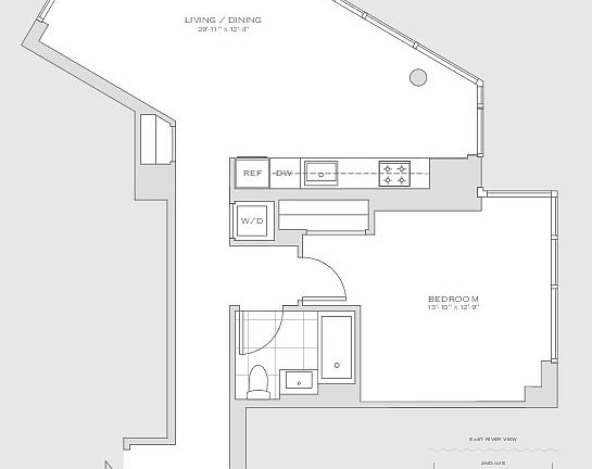 2nd image of 222 E 44th St Penthouse Ll