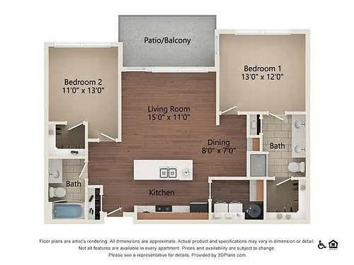 Floor plan Mulberry