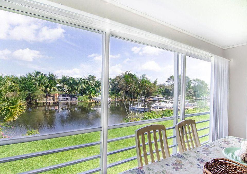 View of Earman River from your Patio Dining Room