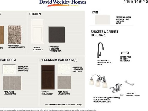 Design Selections