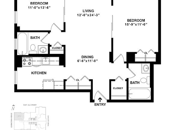2nd image of 151-155 E 31st St #W5h