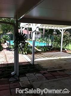 Covered patio gazebo entertainment hub