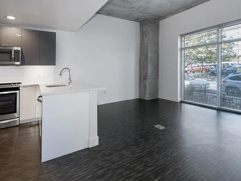 Living Room with Hard Surface Flooring