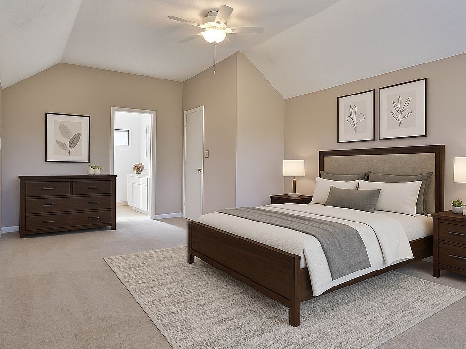 Master bedroom (furniture staged but similar) - Furniture is optional -