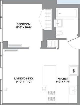 2nd image of 100 Norfolk St #2A
