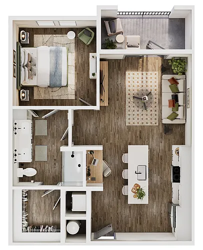 Floor plan The Birch