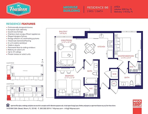 Floor plan B6