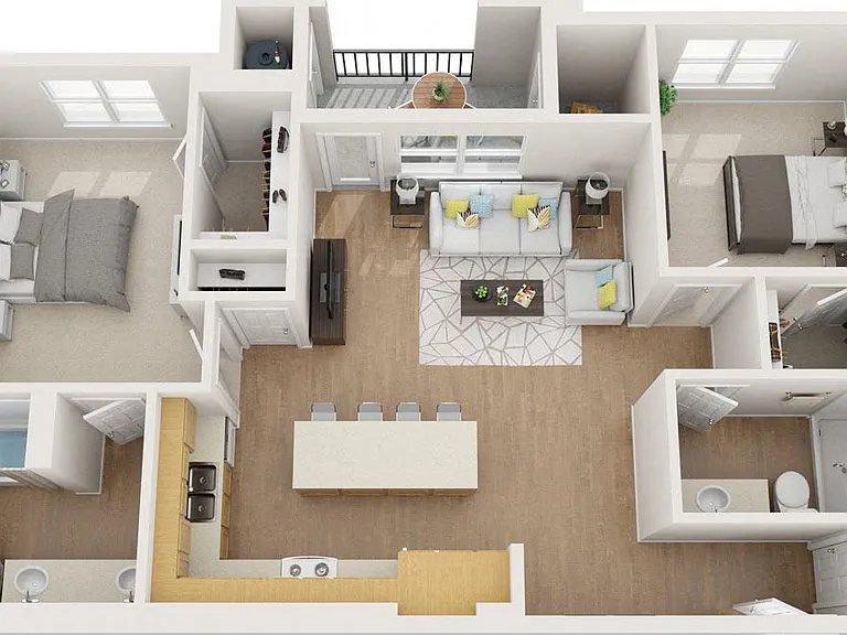 Vernola Marketplace Luxury Apartments — Photo 36