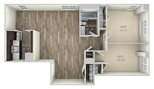 Floor plan Howard