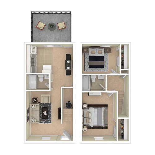 Floor plan 2X15D