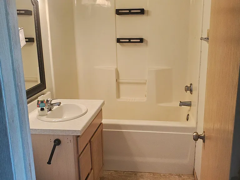 Basement bathroom
