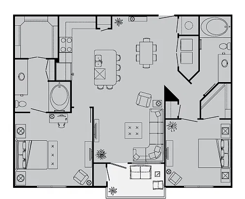 Floor plan E