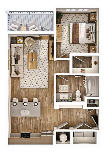 Floor plan Ruby