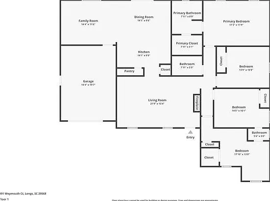 4 bed, 2.0 bath, 2005 sqft, $1,875 — Photo 2