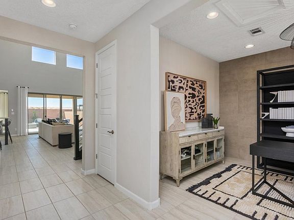 Right off the entrance, you ll find a spacious den.