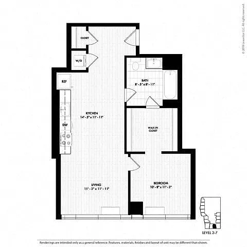 Floor plan VYV South 1F