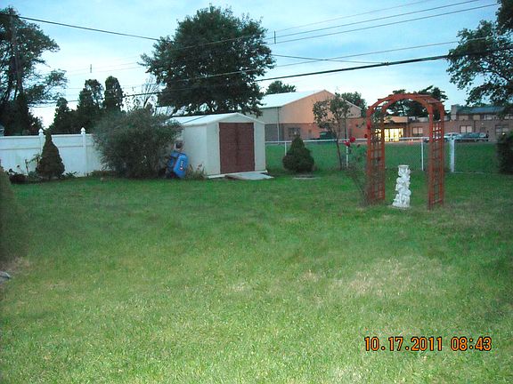 Back yard adjoins to soccer field