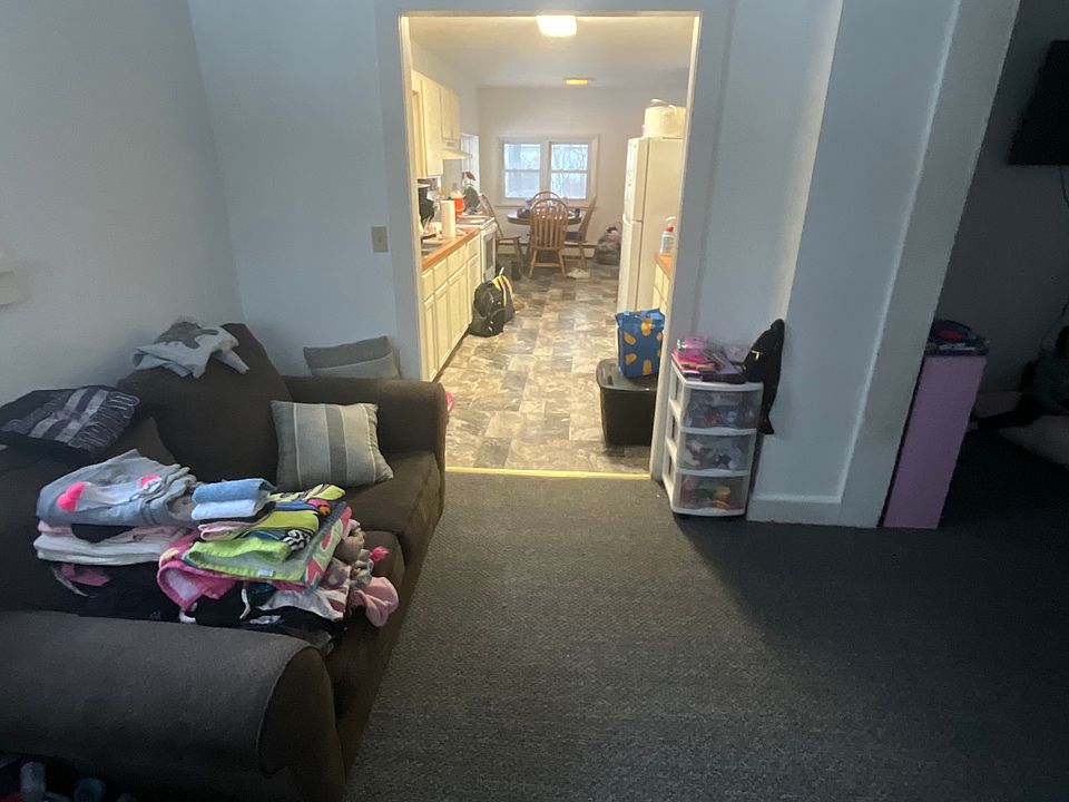 Front Room, looking all the way through the kitchen