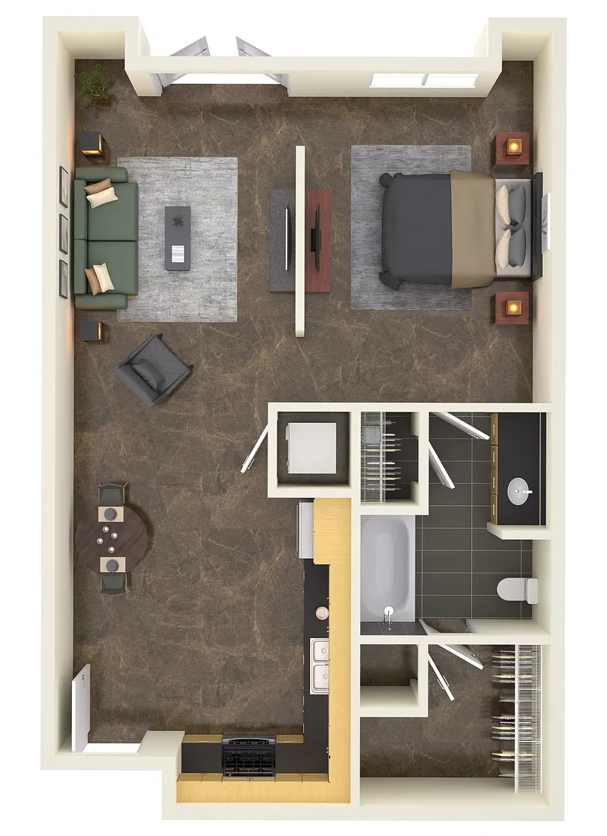 Floor plan Sunset
