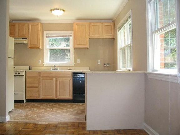 Open Kitchen floor plan into Living Room!