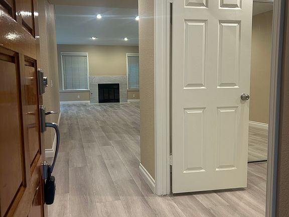 Entry way with bedroom/study on the right.