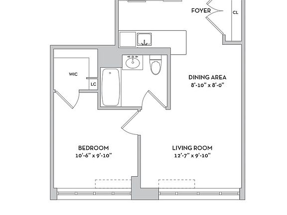 2nd image of 4550 Pearson St #5G