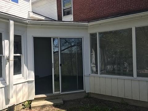 Enclosed deck-outside view