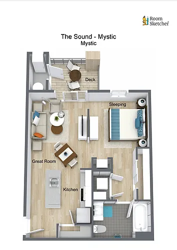Floor plan The Mystic