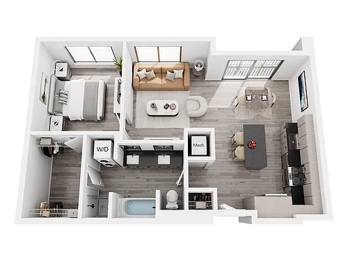 Floor plan A13