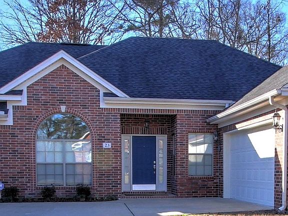 Brick front with gutters