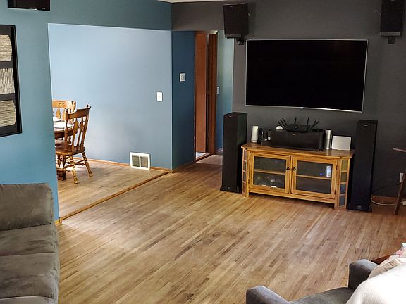 The living room