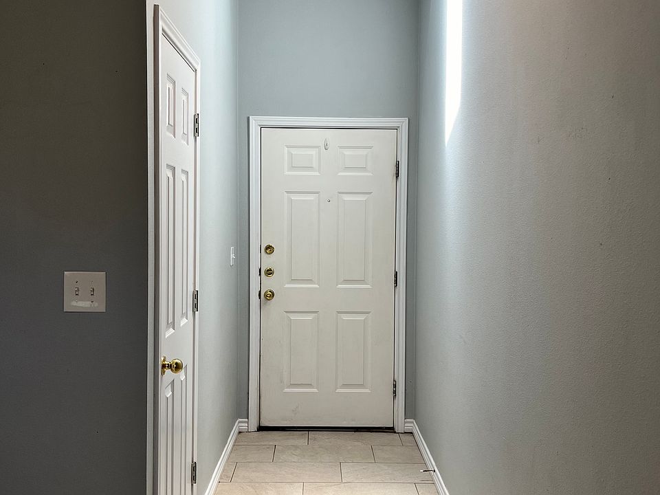 Entry Way with Skylight and entryway closet.