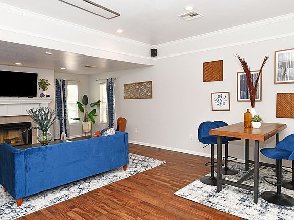 Experience comfort in this stylish living room, perfect for relaxation and gatherings.