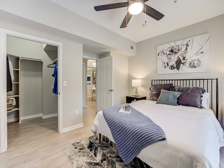 Newly Renovated Bedroom with Walk-In Closet