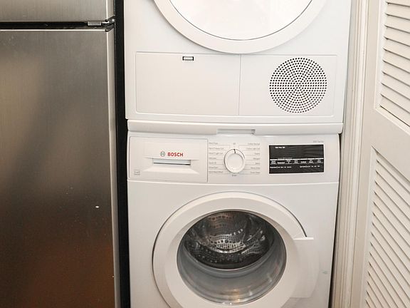 In-unit laundry