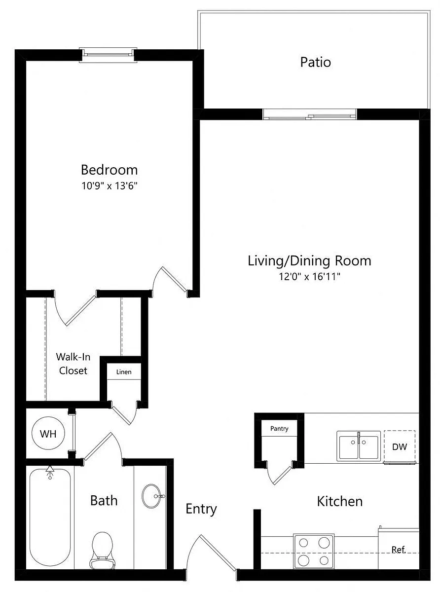 Floor plan Otoe
