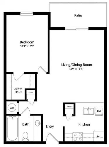 Floor plan Otoe